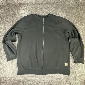 Carhartt Black Full-Zip Sweatshirt